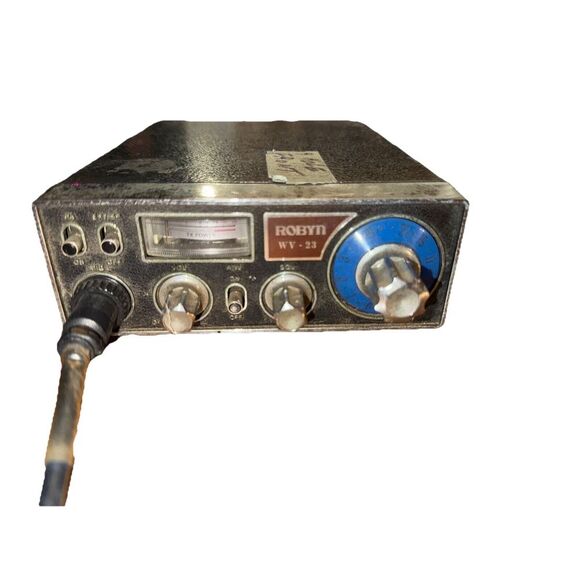 Robyn WV-23 CB Radio 2way Radio For Parts Only Comes With Power Mike Microphone